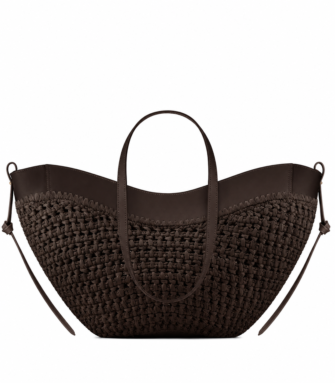 Timeless Woven Raffia Handbag
