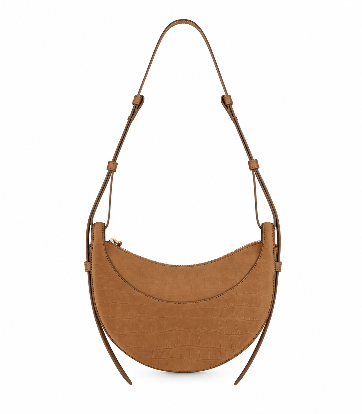 Classic Croc-Embossed Handbag