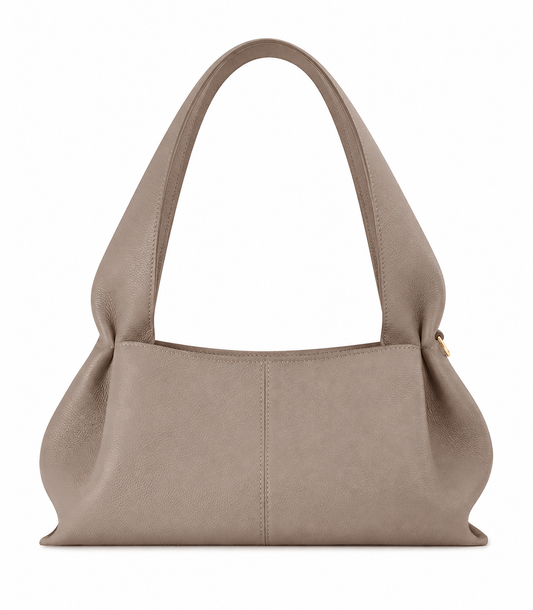 Timeless Textured East-West Shoulder Bag II