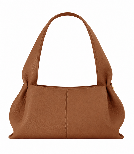 Essential Textured East-West Shoulder Bag