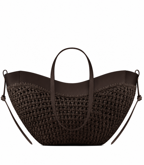 Timeless Woven Raffia Handbag