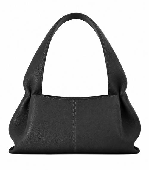 Timeless Textured East-West Shoulder Bag
