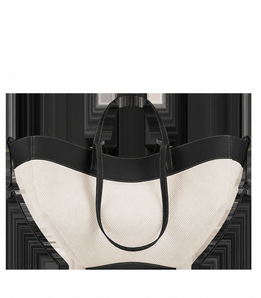 Refined Canvas Handbag