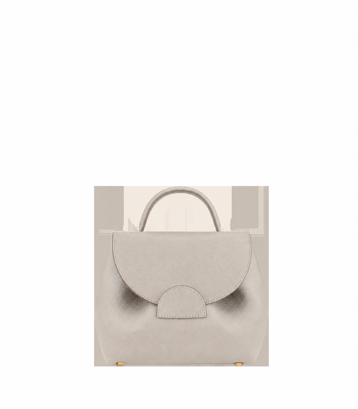 Classic Textured Nano Handbag